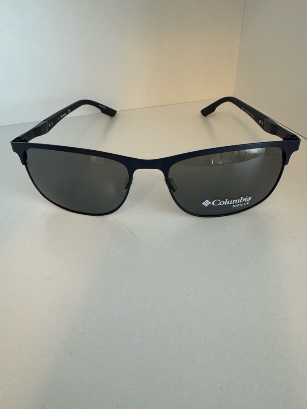 Columbia Men's Modified Rectangle Rectangular Sunglasses C117S-410 Satin Navy
